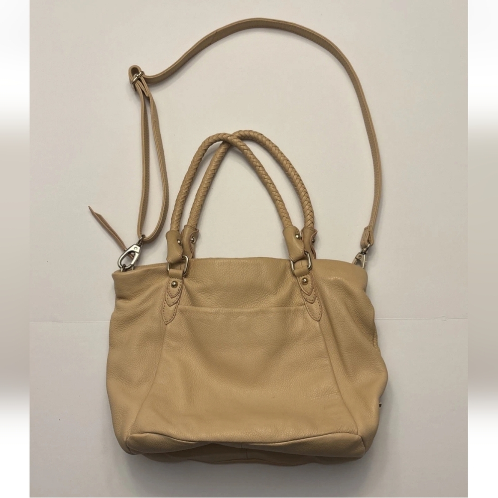 🫶SALE! LEATHER Elliott Lucca hobo bag with tassle - Picture 3 of 9
